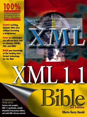 cover image of XML 1.1 Bible